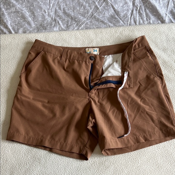 Chubbies Dark Khaki Casual Shorts - Picture 1 of 4